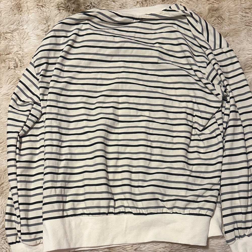 Striped Crew Neck Sweater - Picture 2 of 2